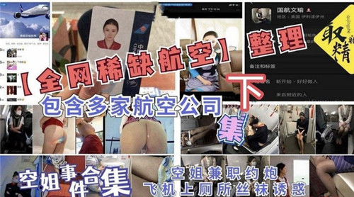 全网绝版空姐激情系列：多家航空公司制服诱惑下集狂野升级